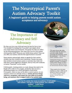 The Neurotypical Parent's Autism Advocacy Toolkit
