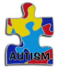 Autism awareness sign Puzzle piece, light is up blue Autism awareness Autism sign Autism puzzle piece puzzle piece sign Autism